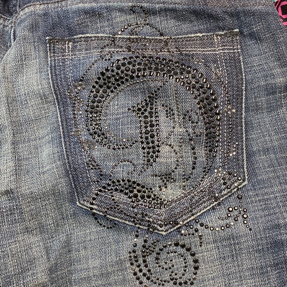 Antik Denim Original Vintage Crystal Logo CottonStretch Jeans NeverUsed - Picture 13 of 16